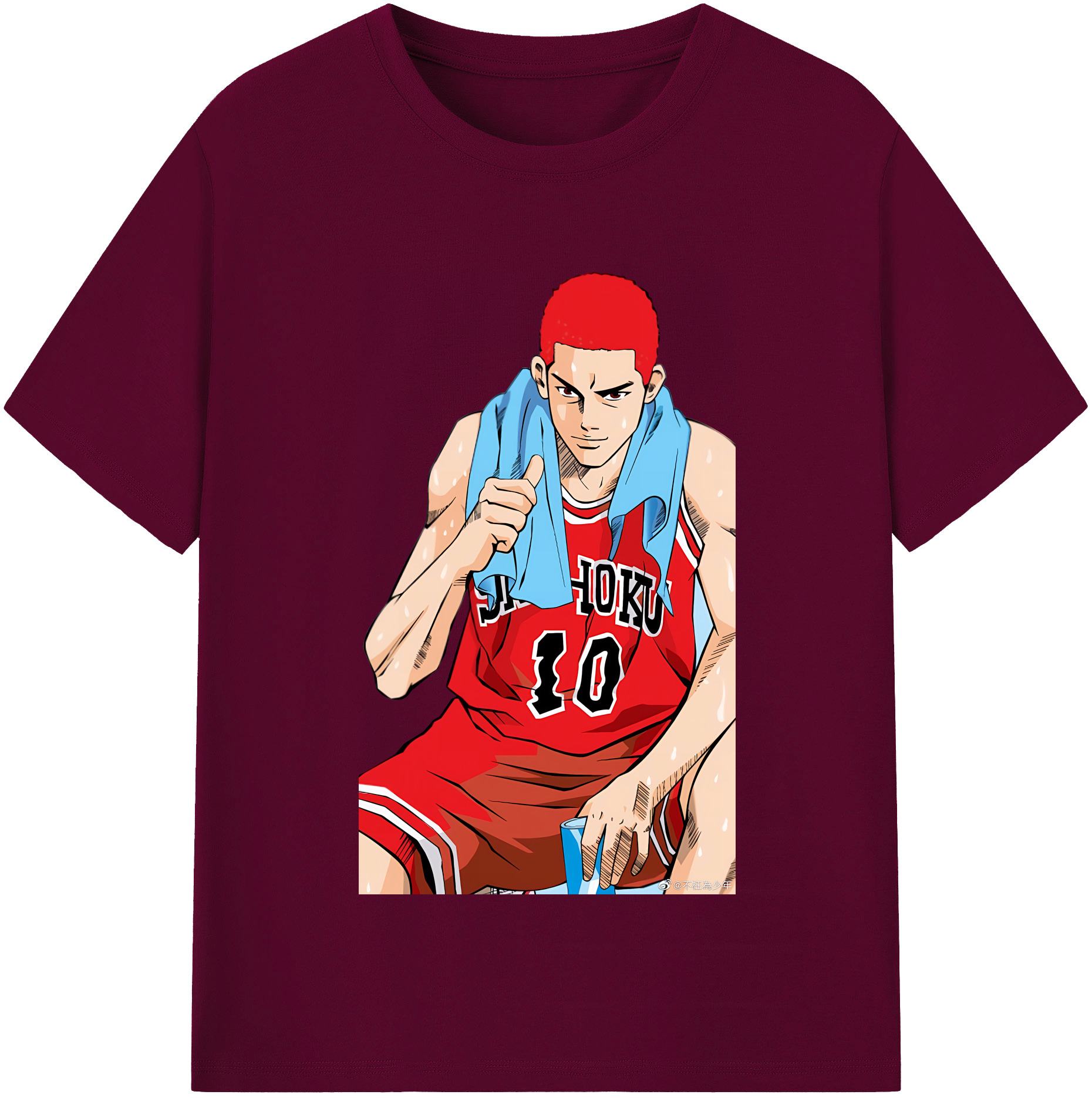 （画像用） SLAM DUNK／スラムダンク レディースカジュアルプリントTシャツ（綿100％）